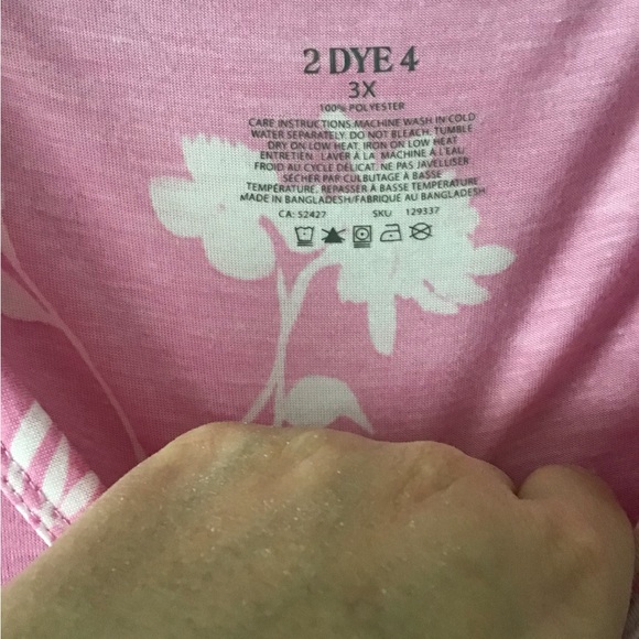 Plus Size 2 Dye 4 T-shirt - Picture 3 of 3